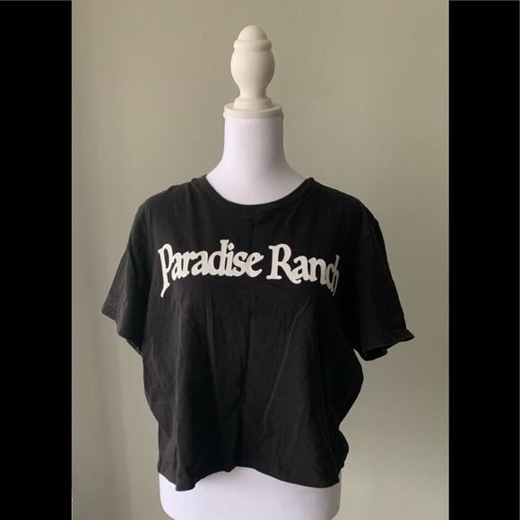 Limited Edition Fred Segal x Wrangler Capsule Collection Black Graphic T-Shirt - Picture 3 of 10